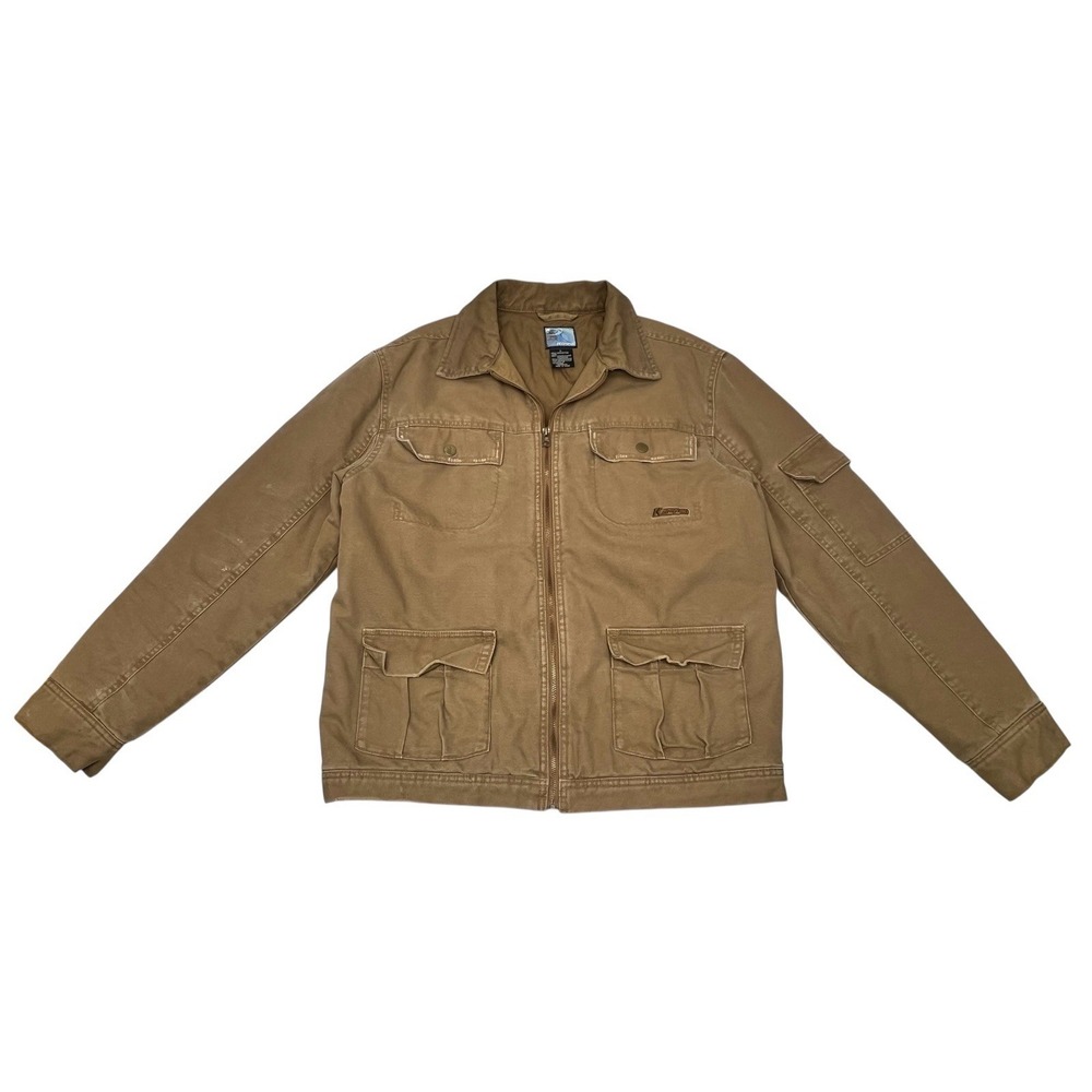 VTG Kirra Urban Outfitters Cotton Canvas Gorpcore Utility Field Jacket Y2K Large